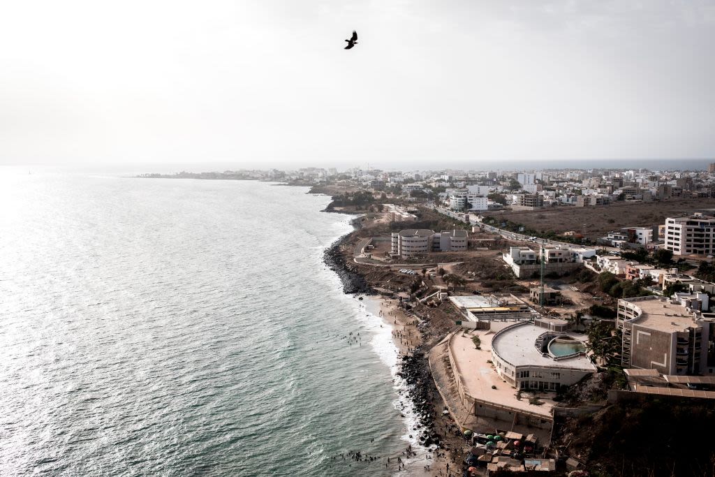 The coastline of Dakar, Senegal in 2020. | John Wessels/AFP via Getty Images