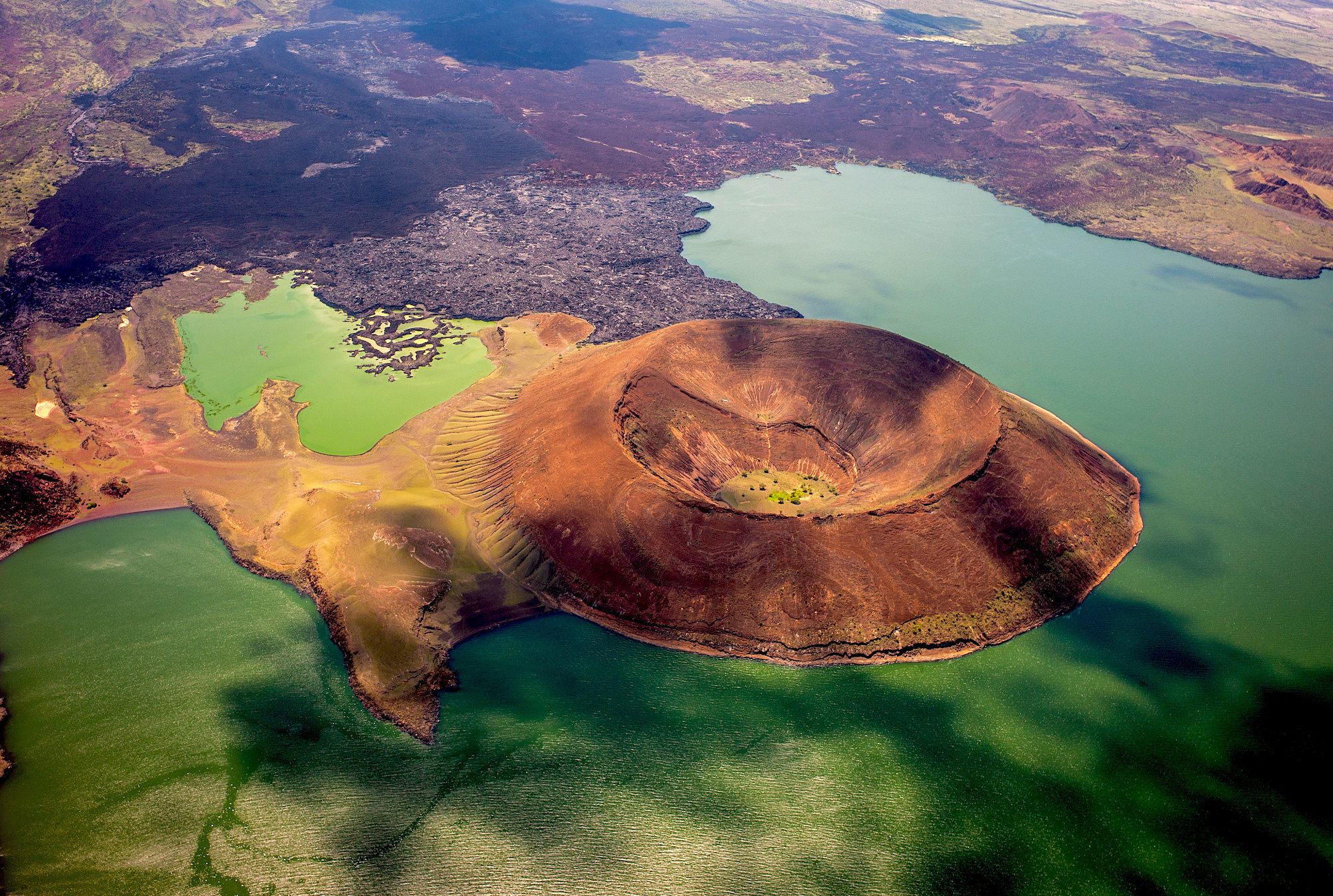  Jade colored waters of Lake Turkana
