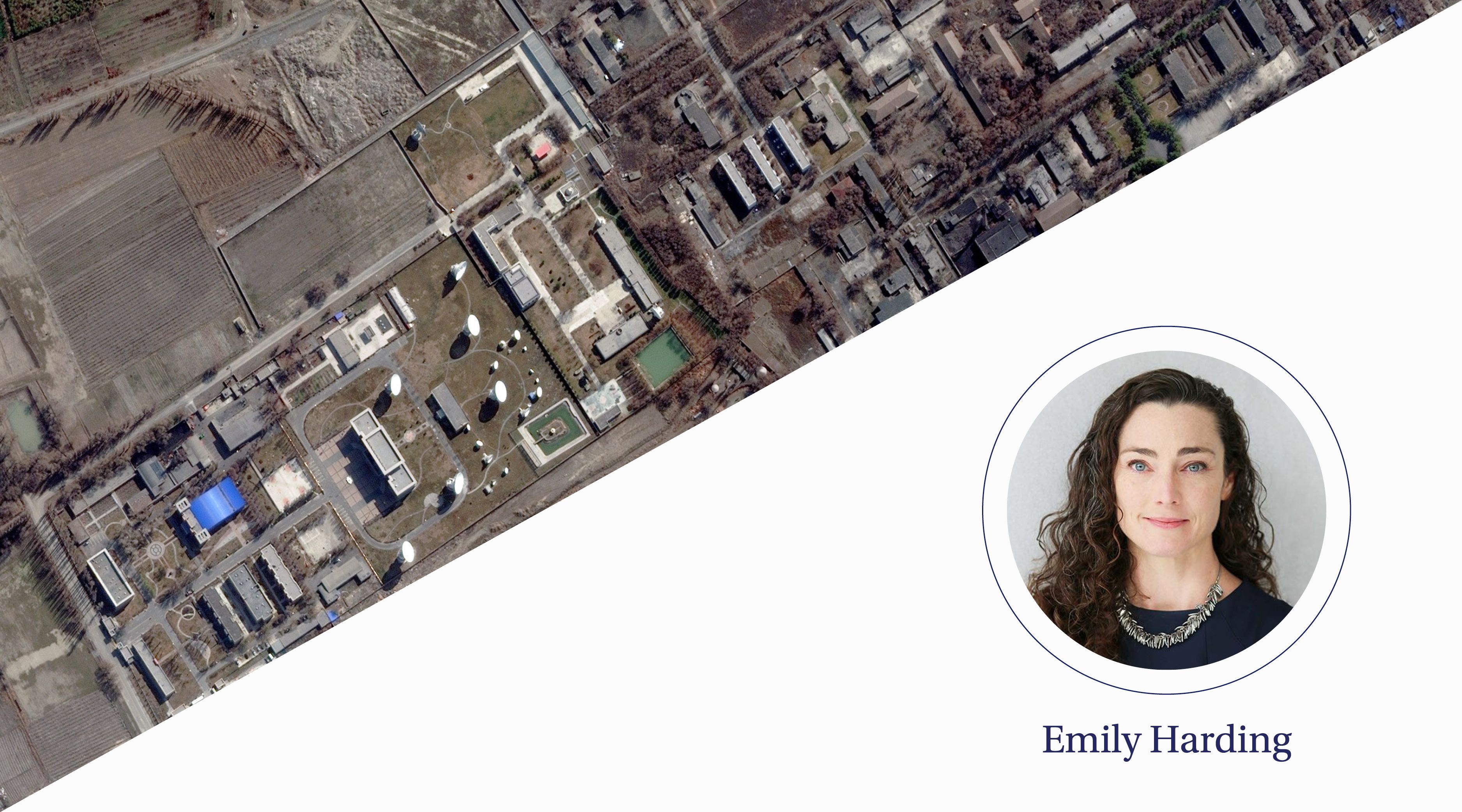 A series of rectangular buildings seen from the sky.